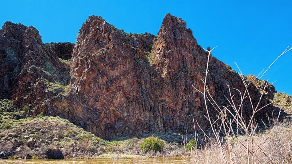 The nearby Rio Grande Gorge within Rio Grande del Norte National Monument is a playground for anglers. (Photo Credit: Emily Wilde)