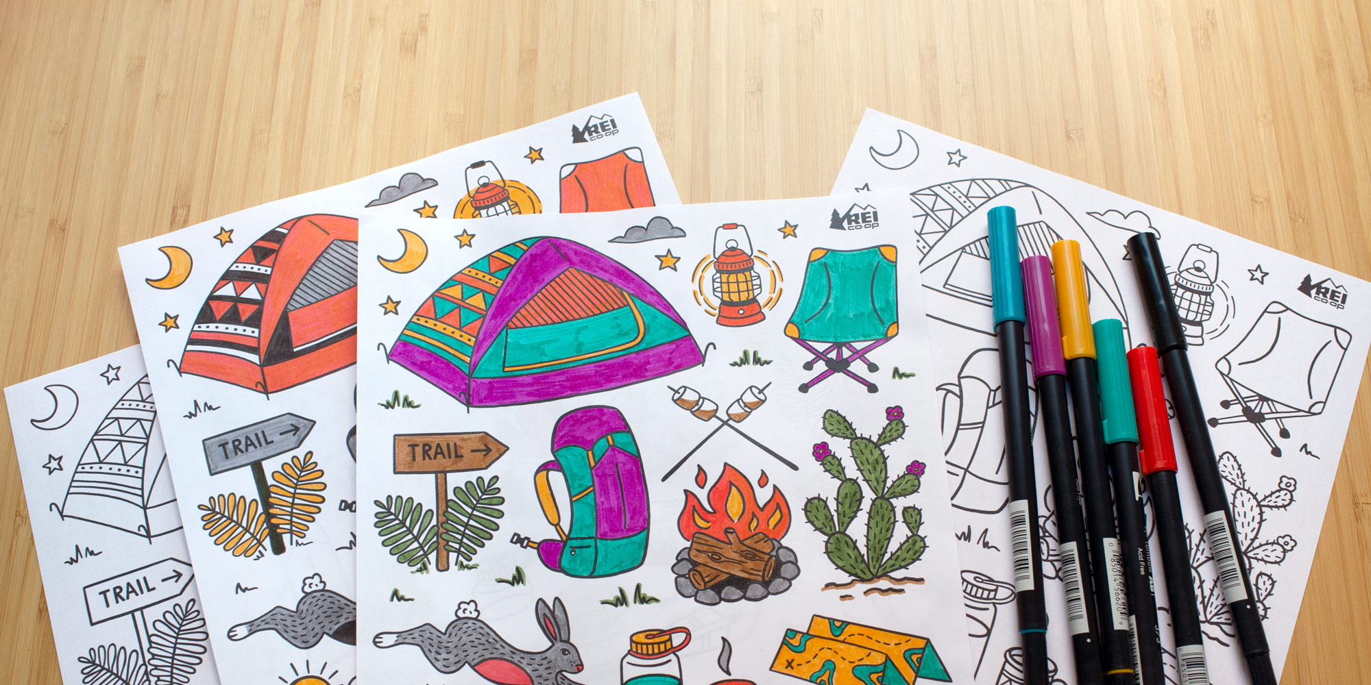 Take a Page from Our Co-op Coloring Book - Uncommon Path – An REI Co-op