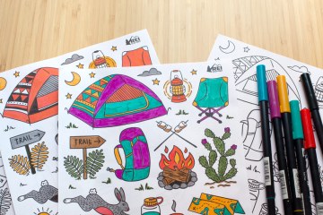 Take a Page from Our Co-op Coloring Book