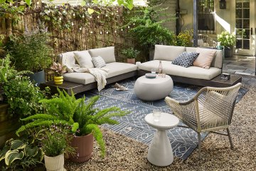 Backyard lounge