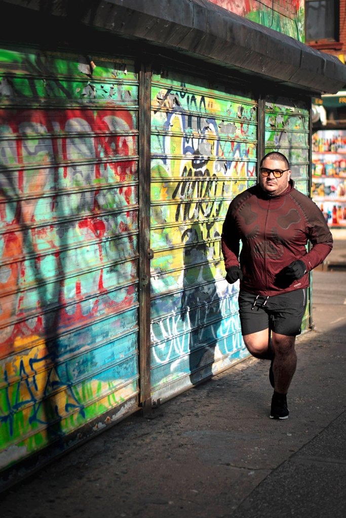 Tyrone Alomia running