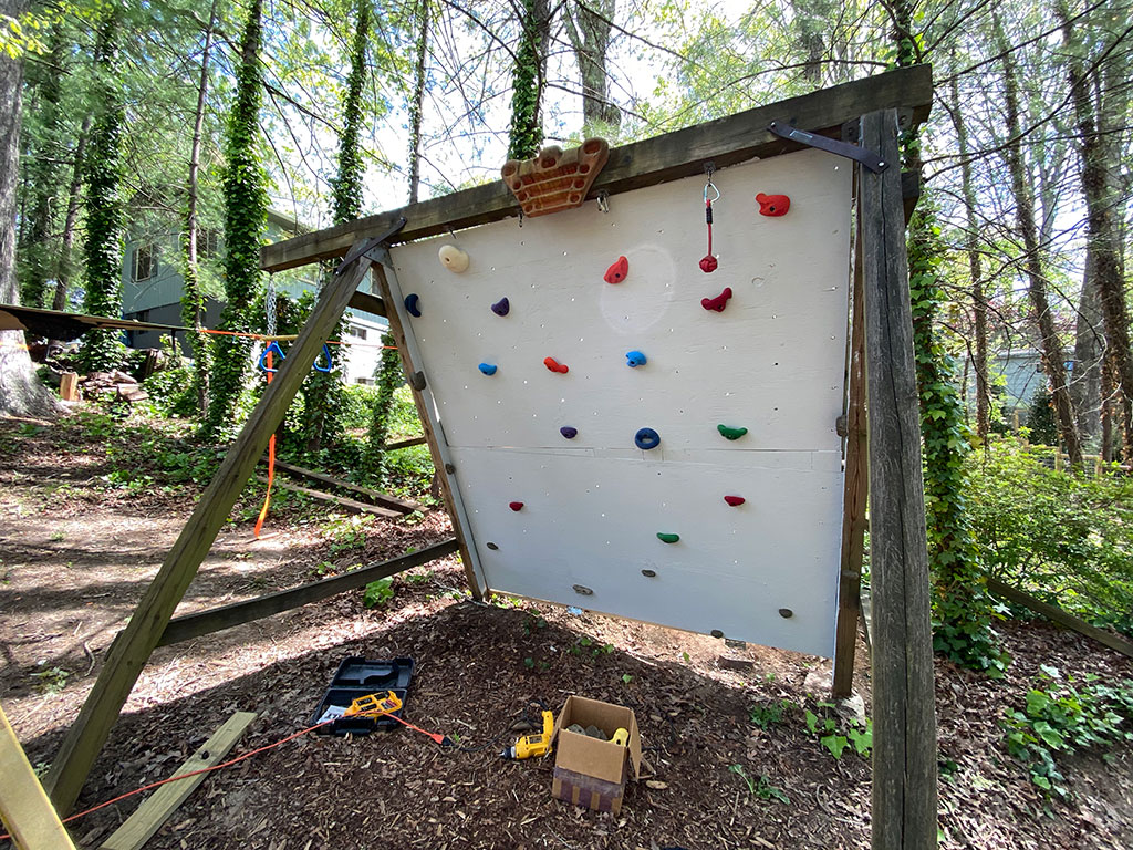 DIY Backyard Climbing Wall - Uncommon Path – An REI Co-op Publication