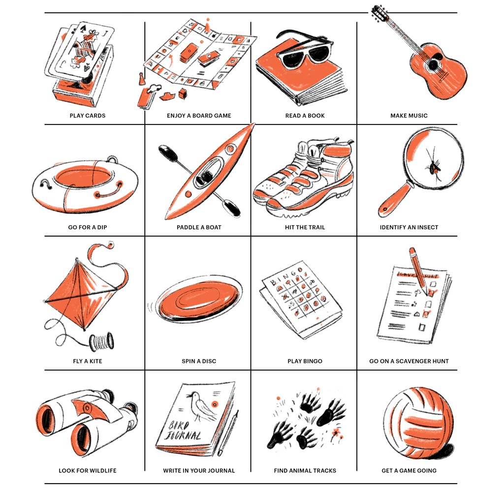 camping activities