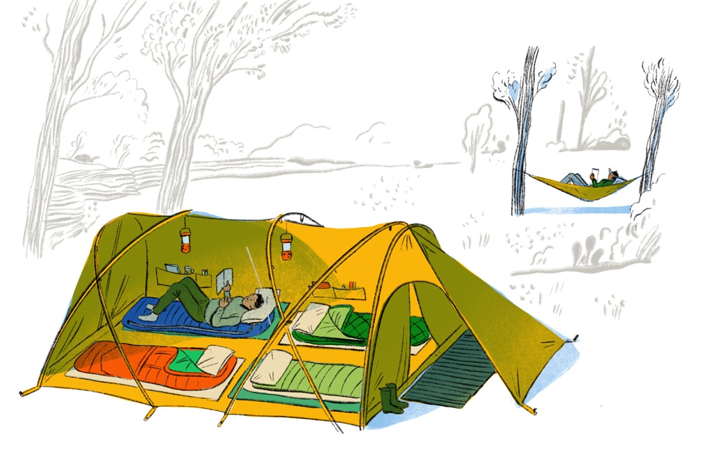 camp setup