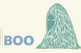 An illustration of Boo, the monster from South Carolina.