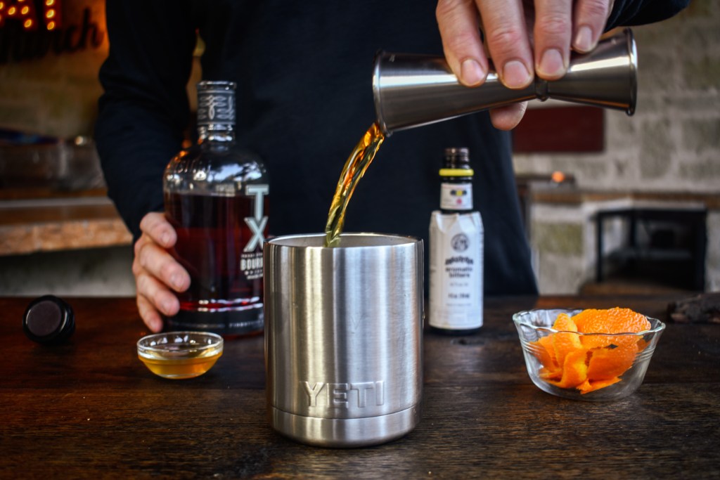 Smoked Bourbon Old Fashioned