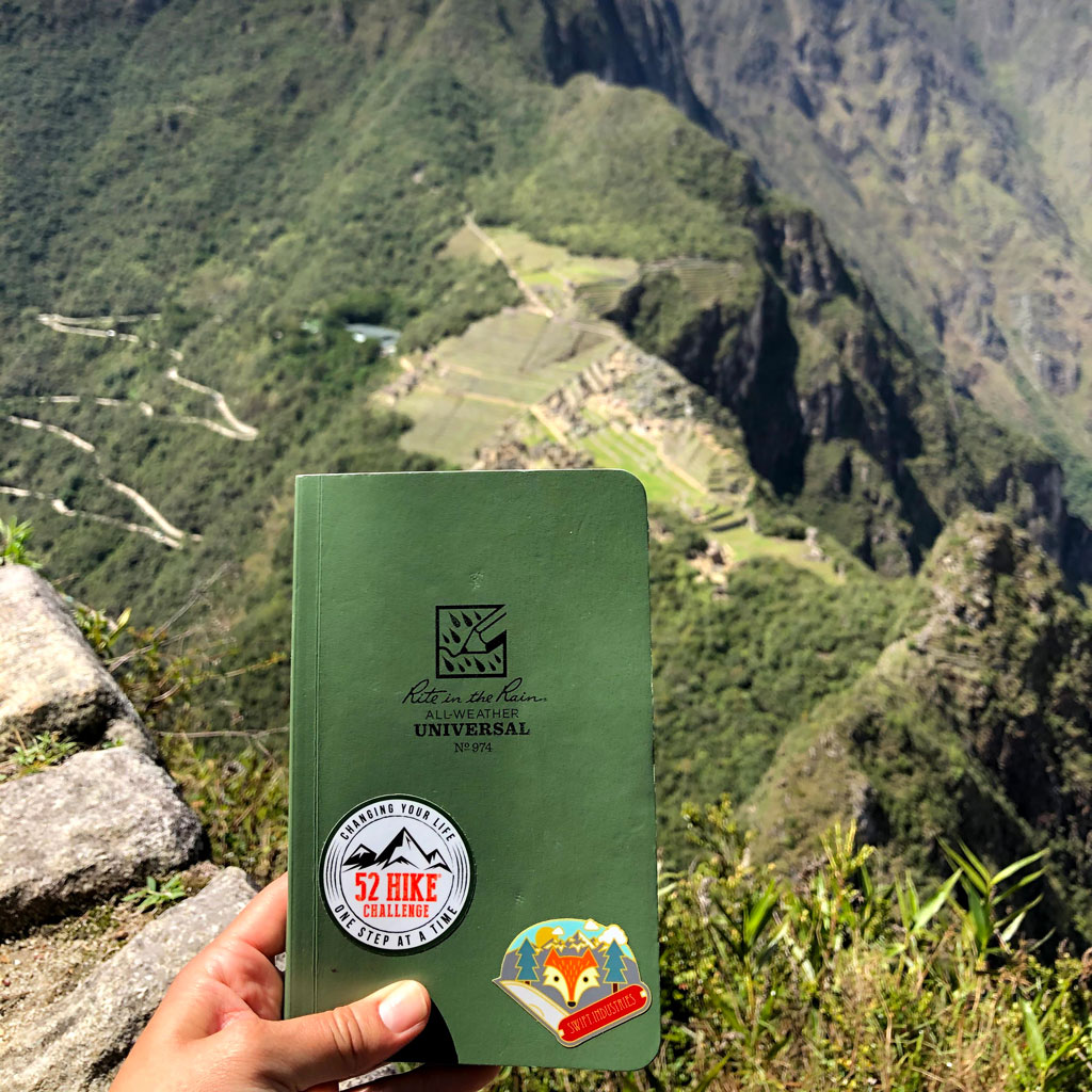 Journaling in Machu Picchu