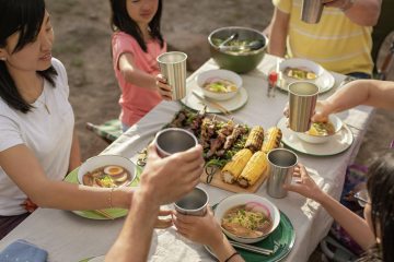Camp Dinner With the Toguchi Family