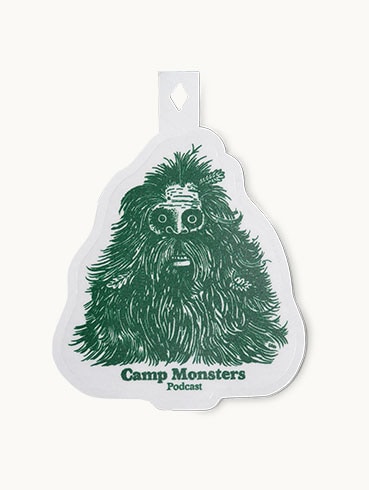 REI Co-op Camp Monsters Graphic Sticker