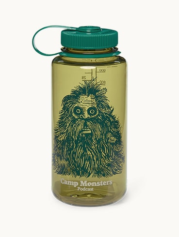 REI Co-op Camp Monsters Nalgene Water Bottle