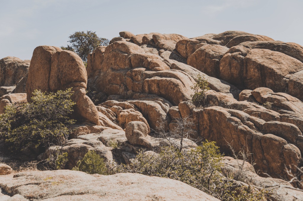 A rocky landscape
