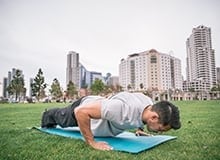 Push-Up to Side Plank Starting Position