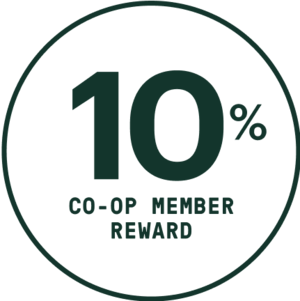 10% Co-op Member Reward