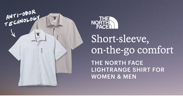 THE NORTH FACE LIGHTRANGE SHIRT FOR WOMEN & MEN