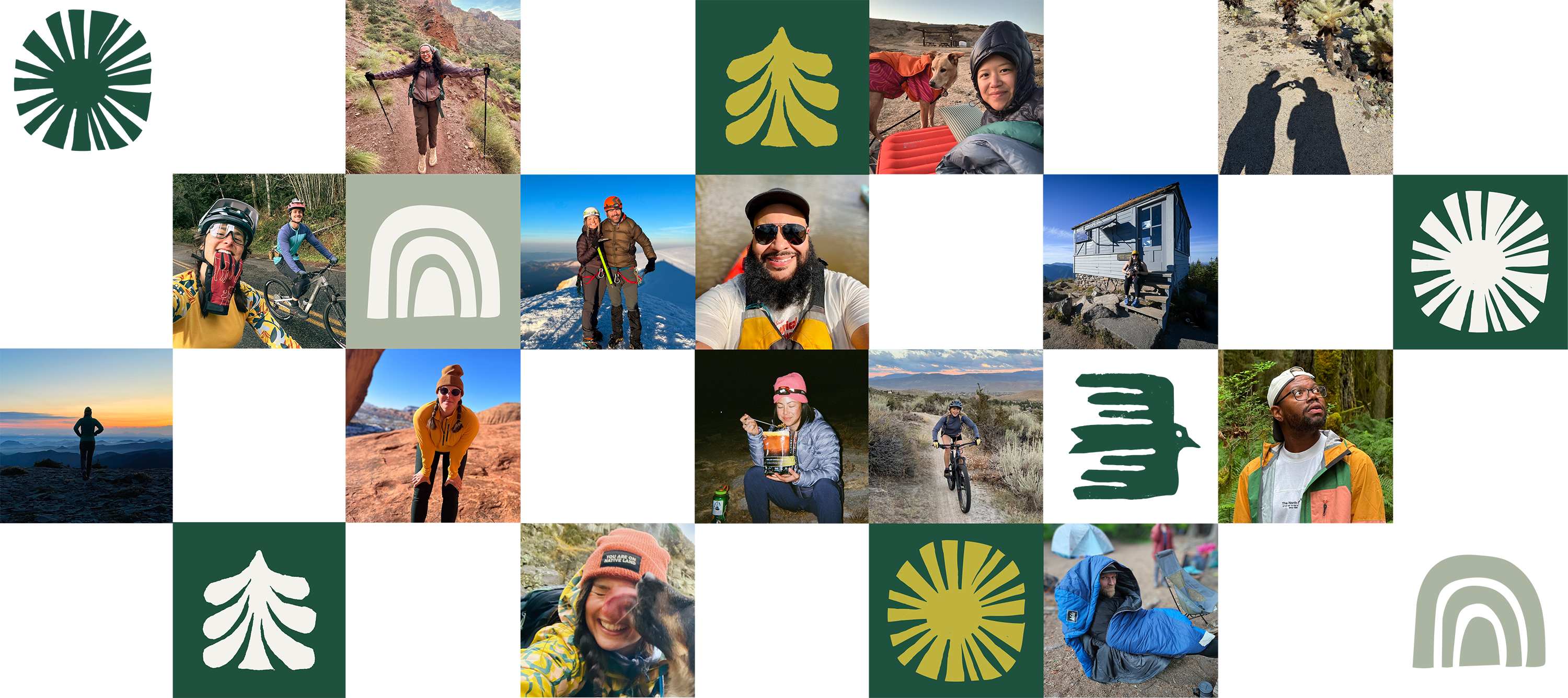 Collage of member images