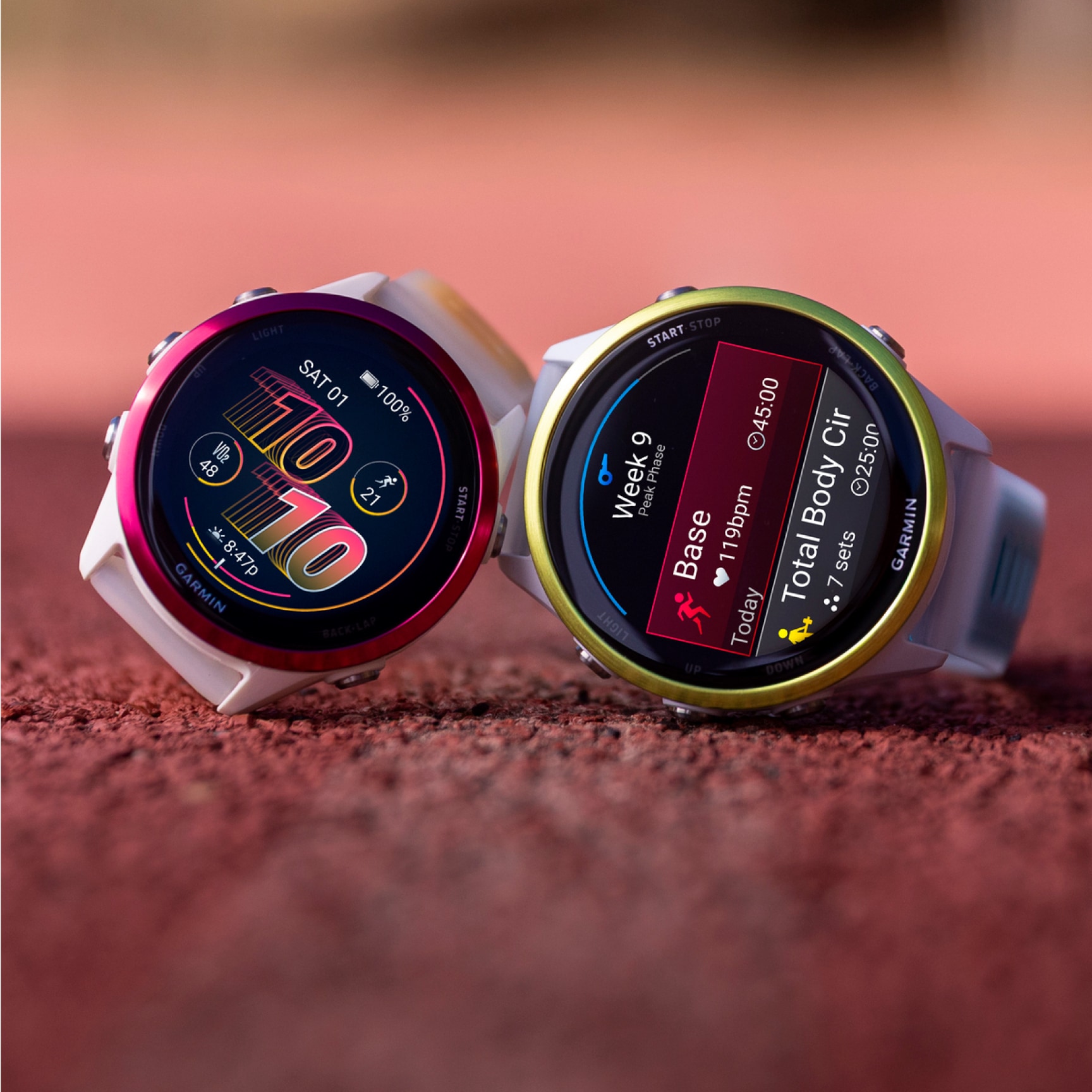 Garmin. The new Forerunner 570 & 970 GPS watches from Garmin. 