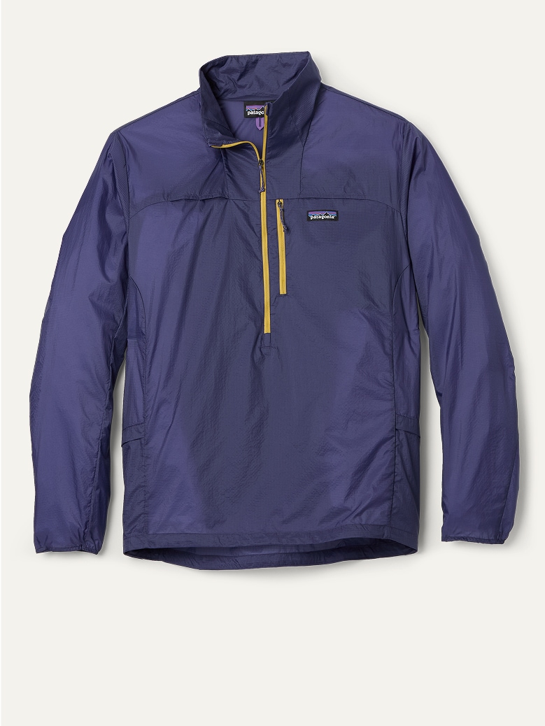 A men’s Houdini Stash Half-Zip jacket from Patagonia.