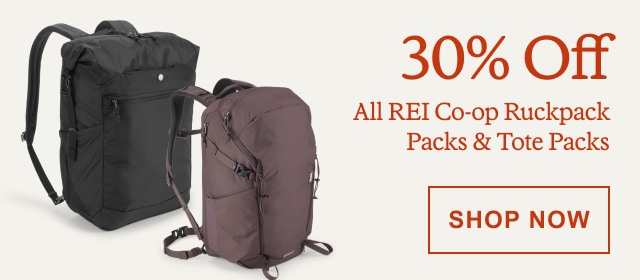 30% Off All REI Co-op Ruckpack Packs & Tote Packs. SHOP NOW