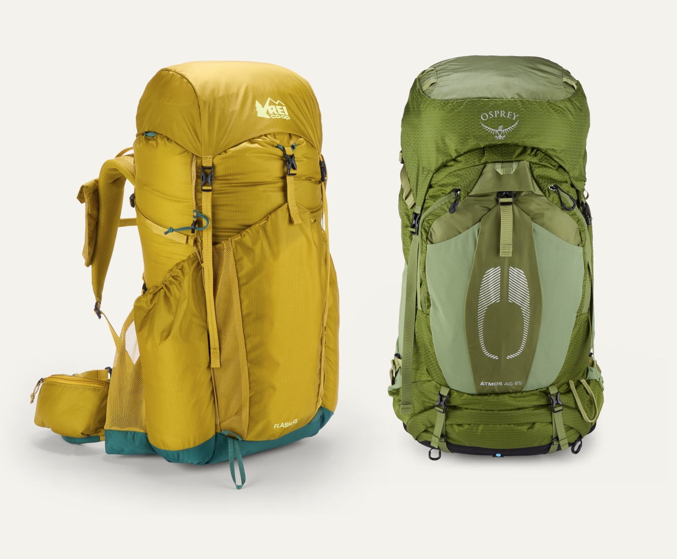 Packs from the R E I Co-op brand & Osprey.