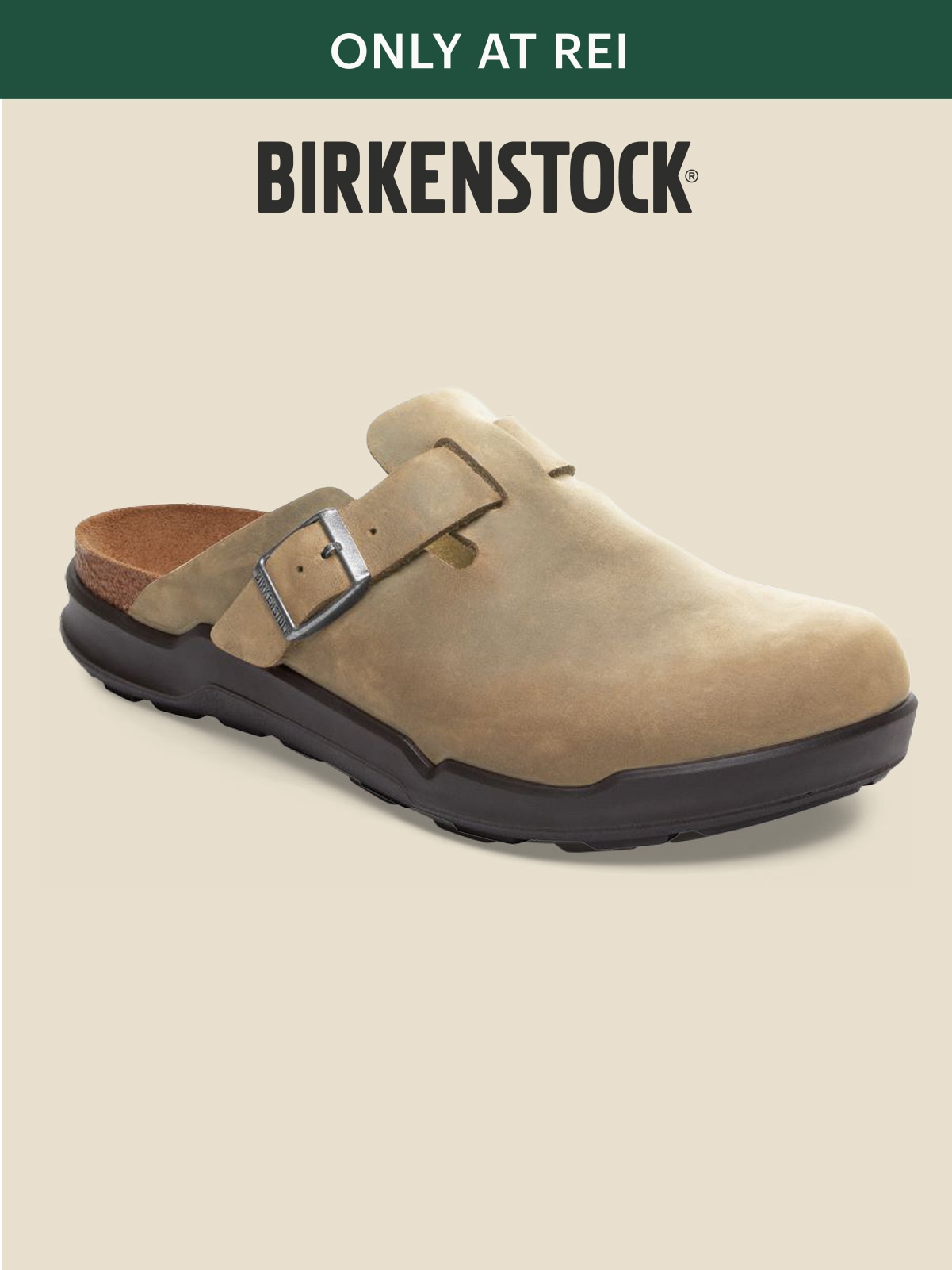 Birkenstock. The new Boston Crosstown clog.