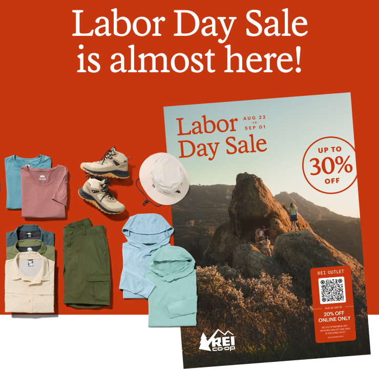 Labor Day Sale catalog. Headline: Labor Day Sale is almost here!