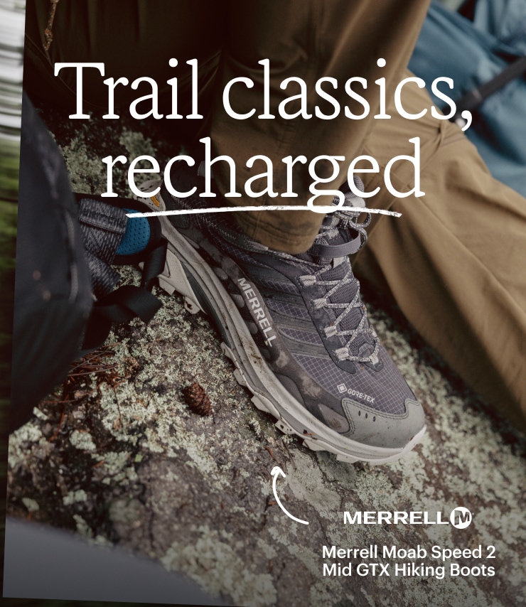 Merrell Moab Speed 2 Mid GTX Hiking Boots. Headline: Trail classics, recharged