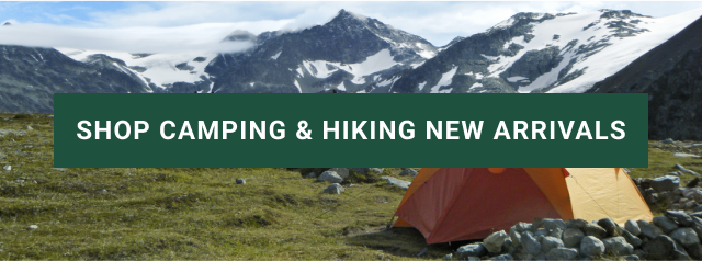 SHOP CAMPING & HIKING NEW ARRIVALS