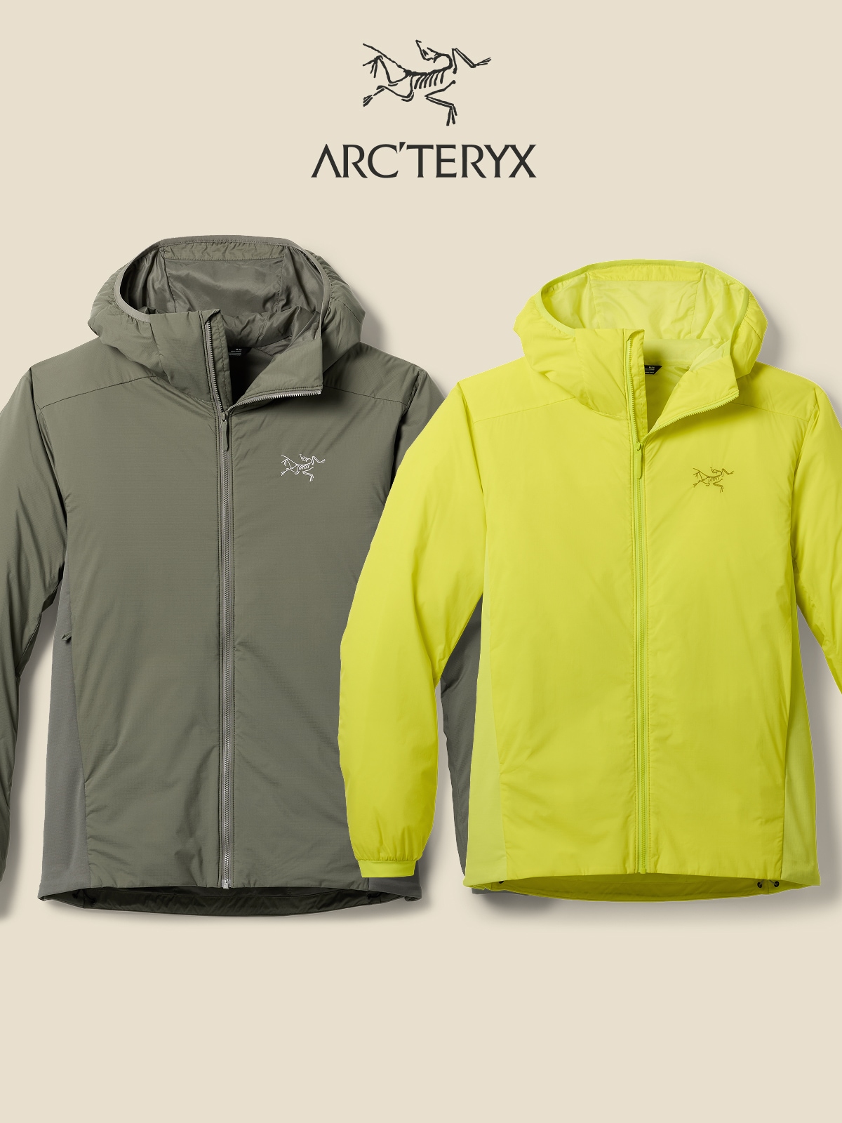 Arc’teryx. Two jackets.
