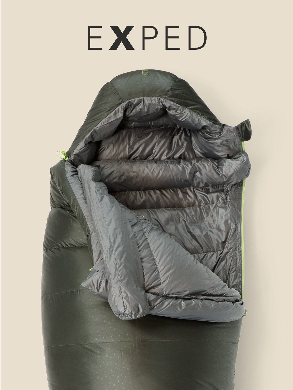 Exped. A Terra 0 sleeping bag.