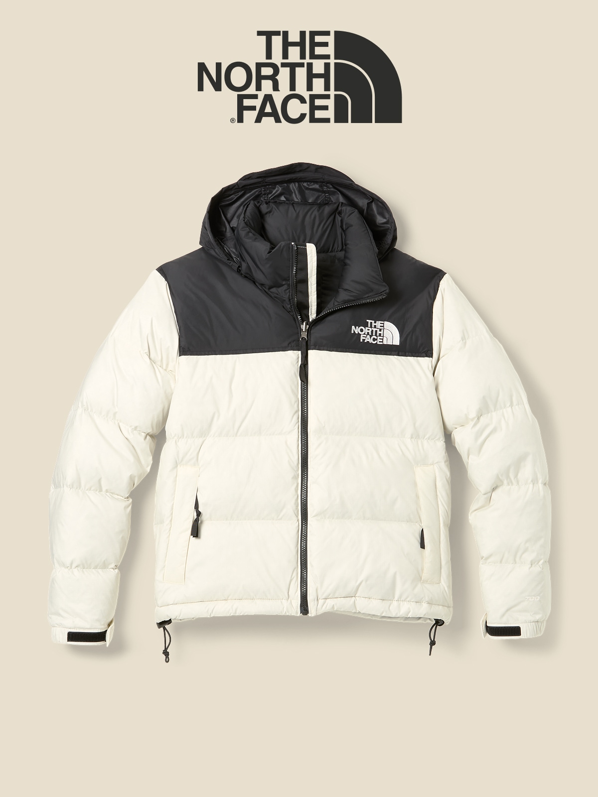 The North Face. A down jacket.