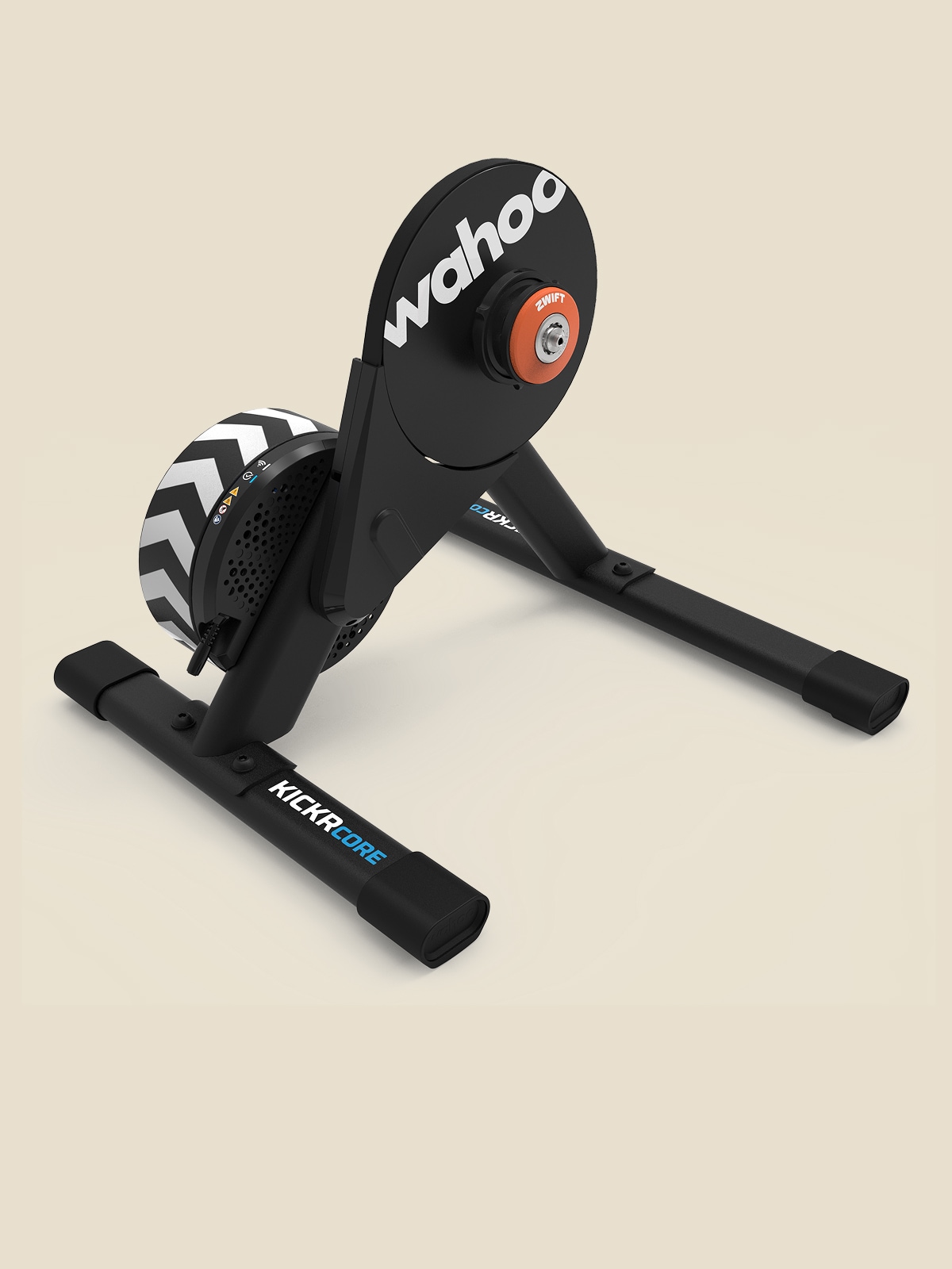 A Wahoo bike trainer.