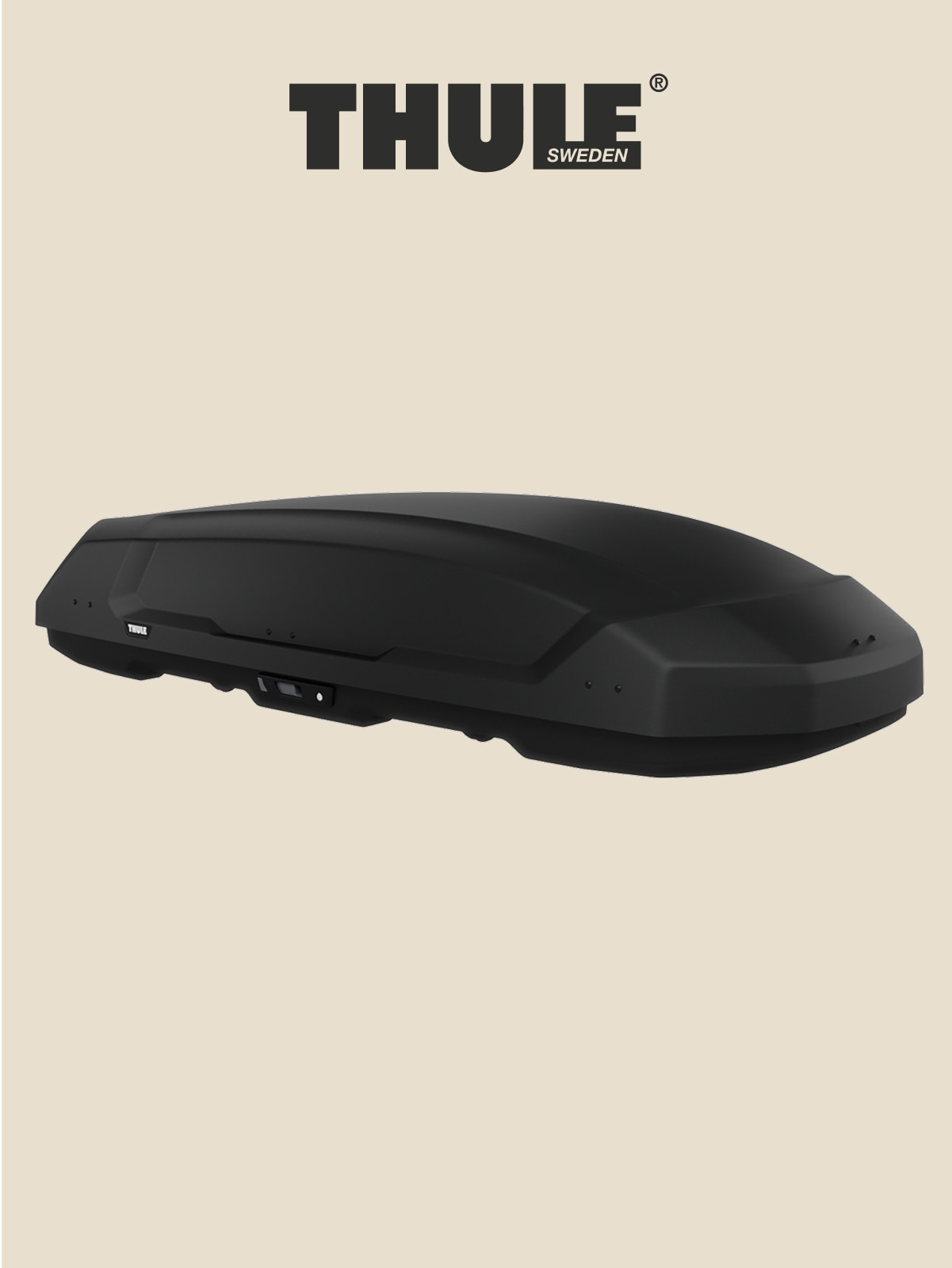 Thule. A roof box.