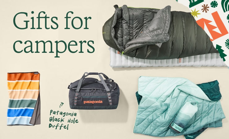 Patagonia Black Hole Duffel Headline: Gifts for campers