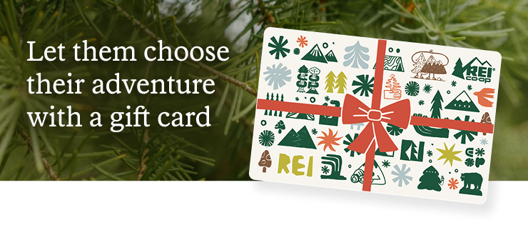 Let them choose their adventure with a gift card
