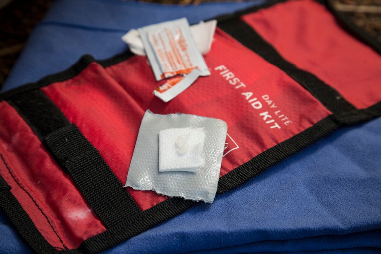 Picture of a small first-aid kit