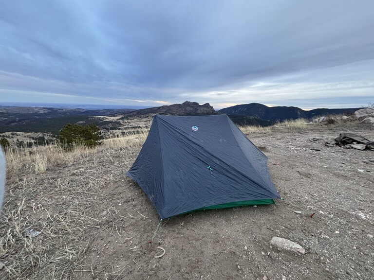 Picture of the Big Agnes String Ridge Tent in Colorado 