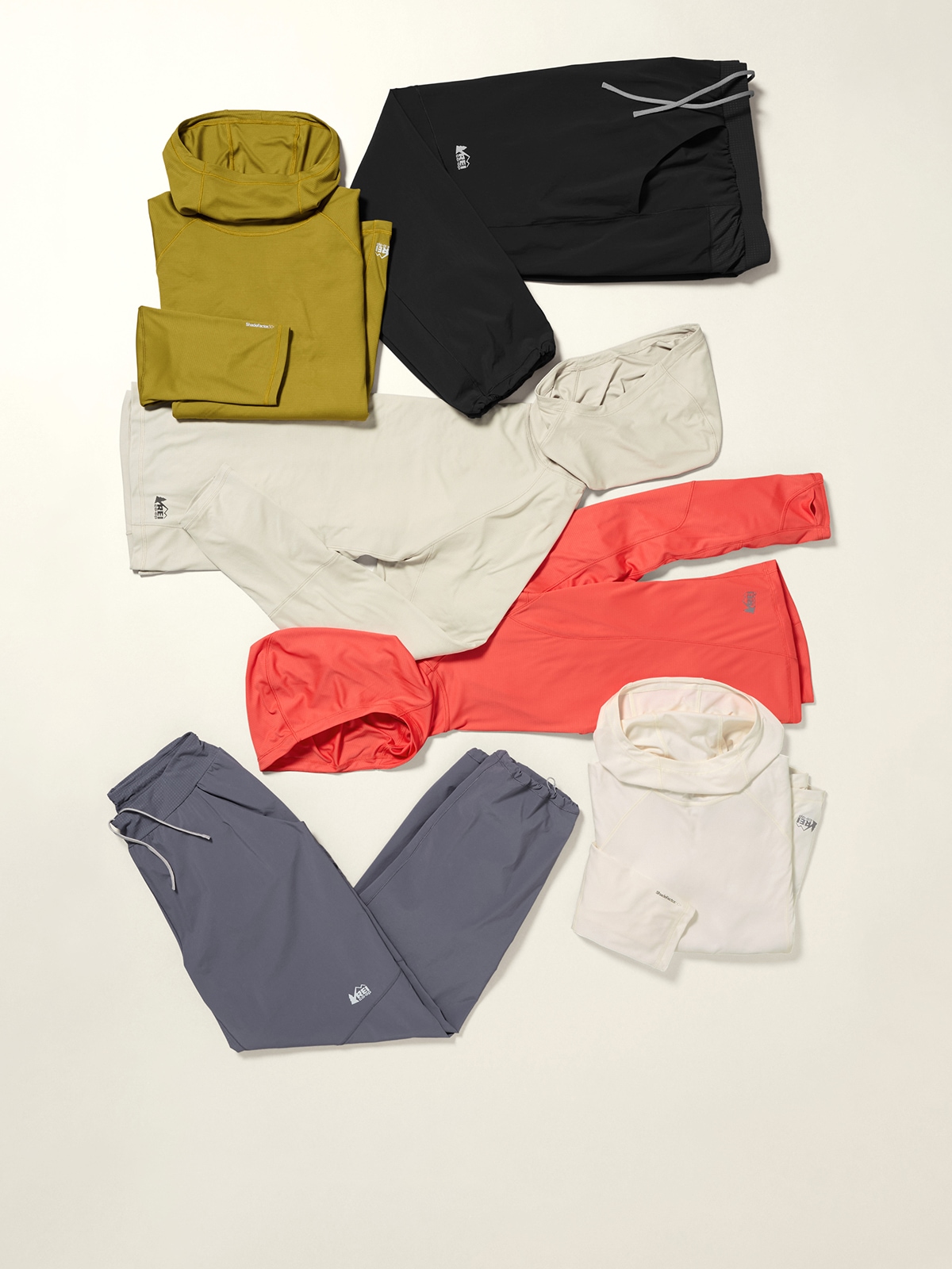 Two people stop to take a break during a hike.