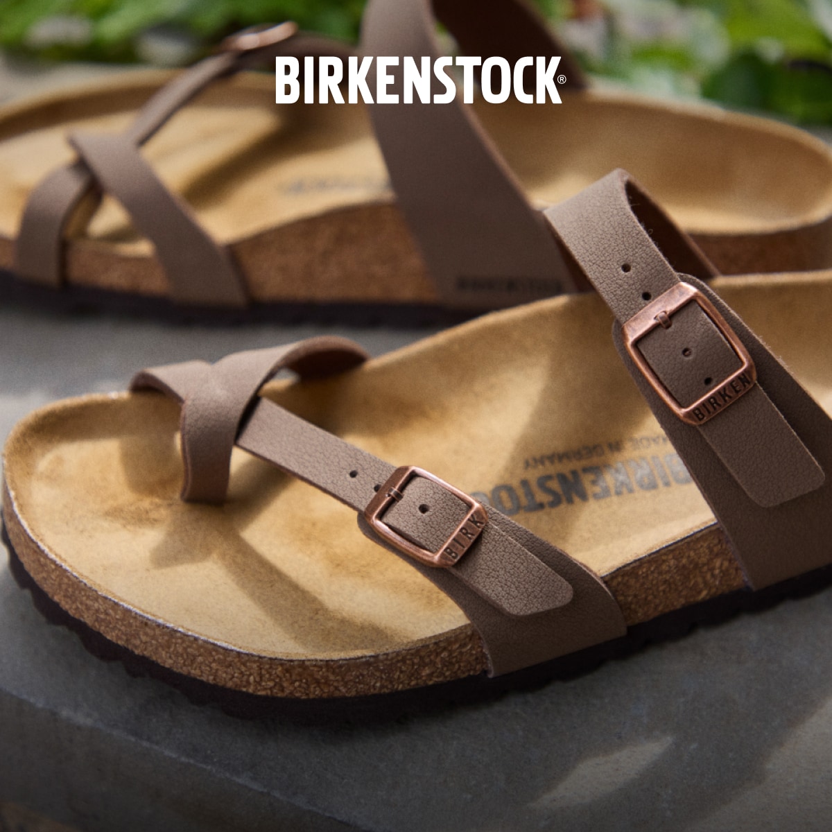 A pair of Birkenstock Mayari sandals.