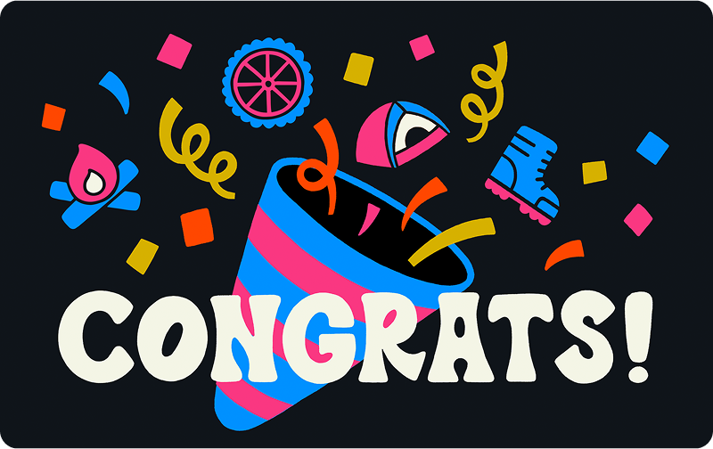 2026 REI Congrats Confetti