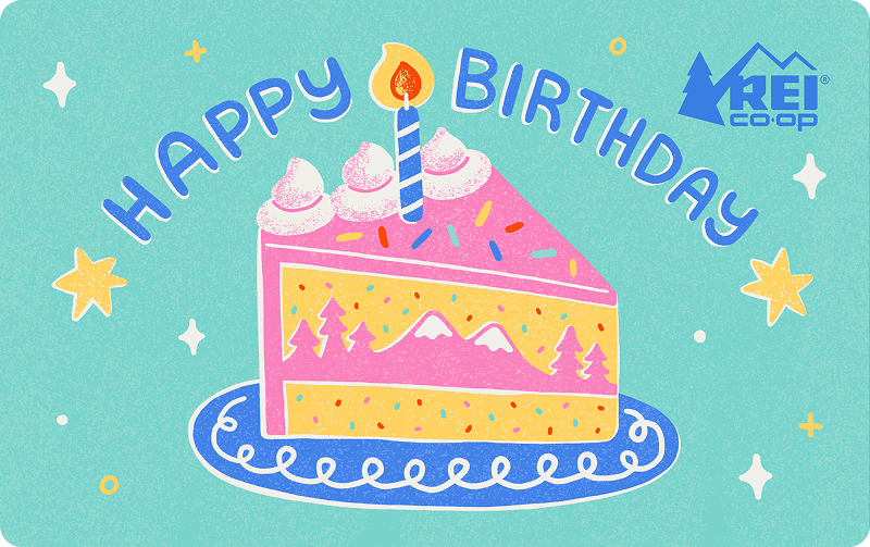 2026 REI Birthday Cake Slice