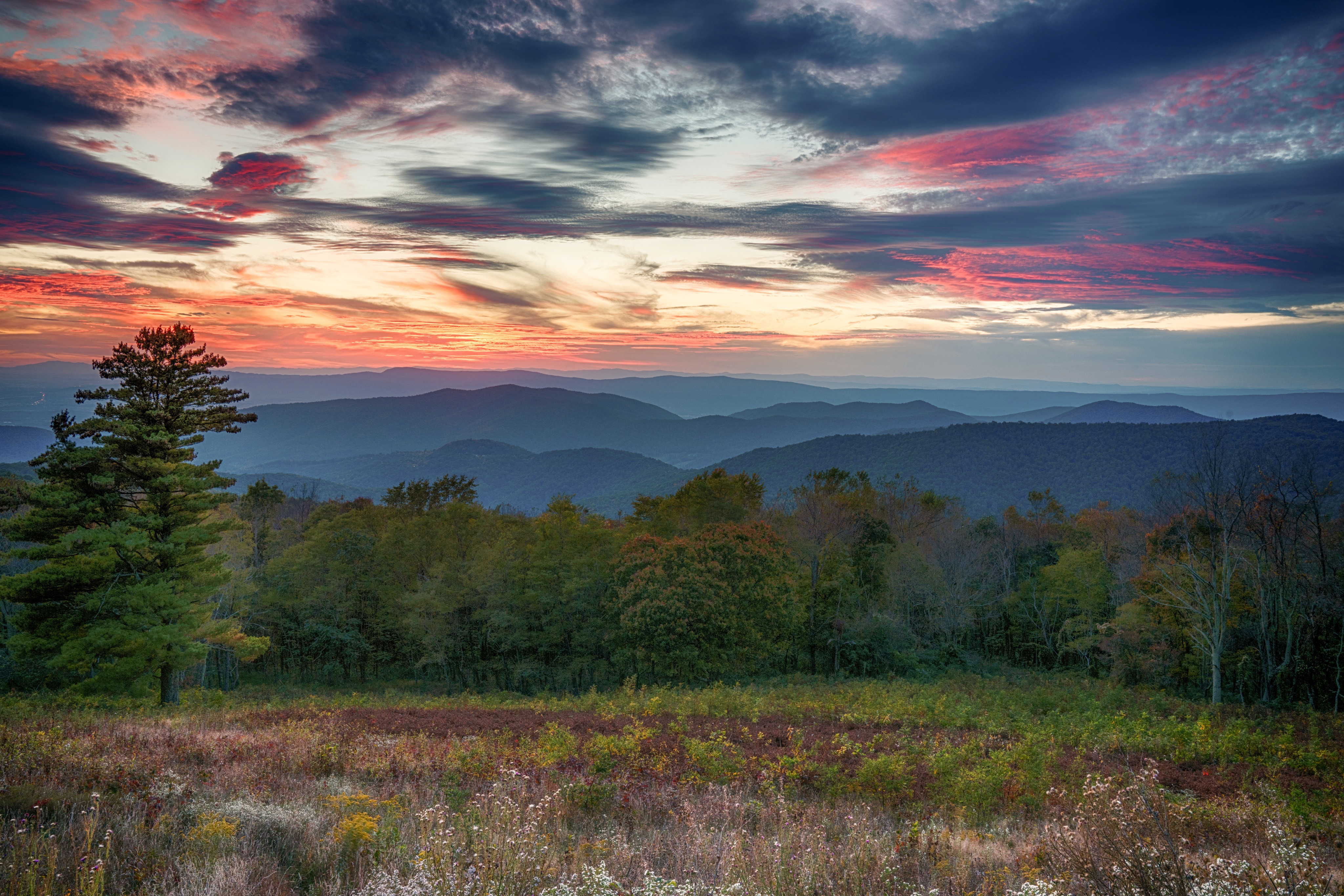 Sunset vista