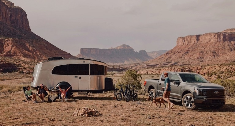 Airstream and REI Co-op's new Special Edition Basecamp 20X travel trailer.