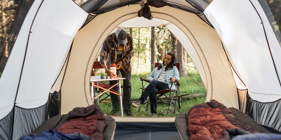 best tent for 2 adults and a dog