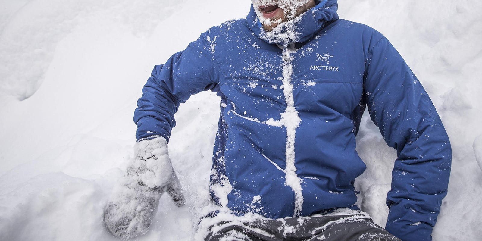 down jacket under shell