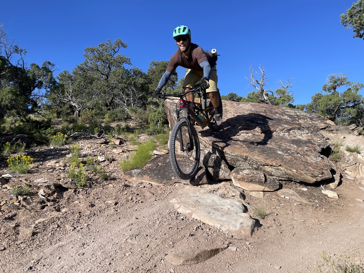 Mountain bike trail riding near qr me