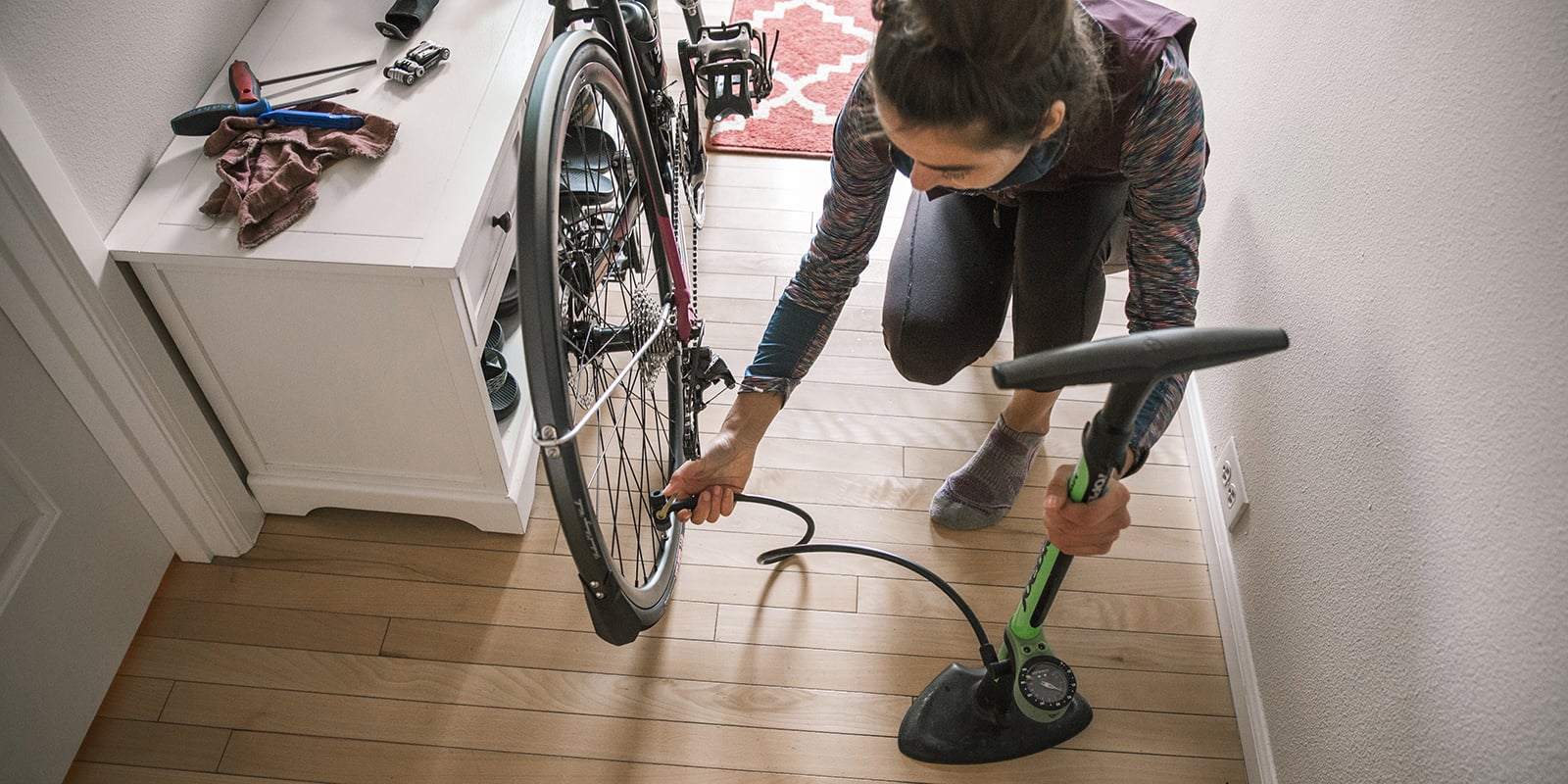 fill air in bike tires near me