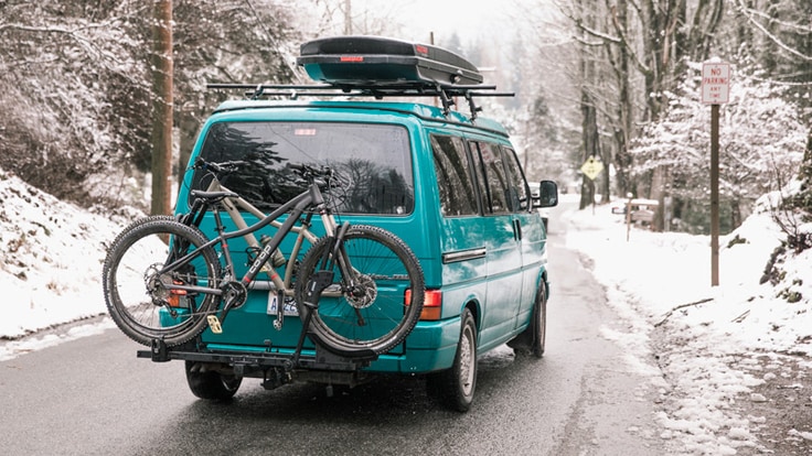 4 bike rack for van