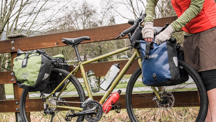 CARRYING SYSTEM FOR PANNIERS