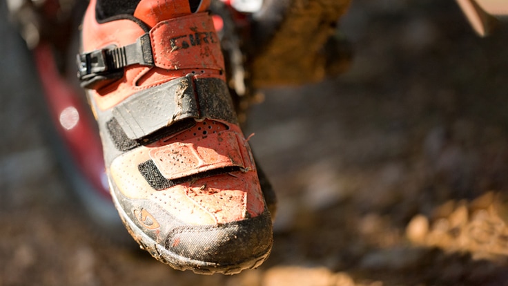 How to make a hole in a shoe strap 