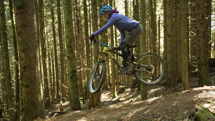 downhill jump bike